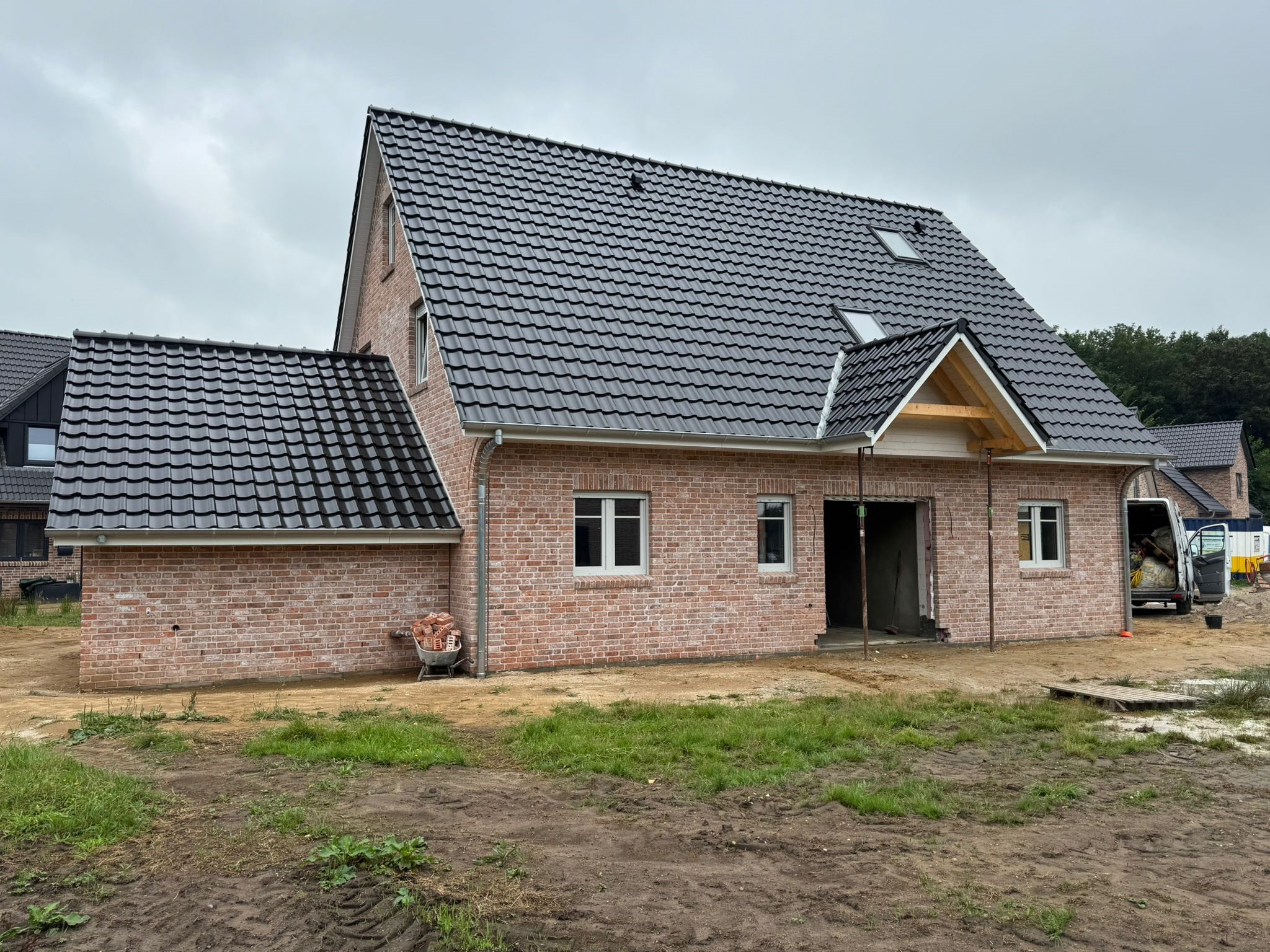 EFH, Viöl - Kalkzementputzarbeiten